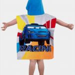 Professionelle Ebay Vorlagen Angenehm Disney Cars Geschwindigkeit Poncho Kinder Jungen Bunt