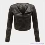 Professionelle Ebay Vorlagen Fabelhaft Damen Biker Jacke Kunstleder Pvc Gepolstert Schulter