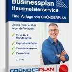 Professioneller Businessplan Vorlage Inspiration Businessplan Hausmeister • De Businessplan Download