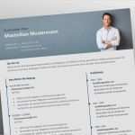 Profi Lebenslauf Vorlage Gut top Job Bewerbung