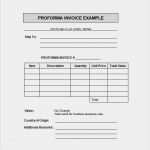 Proforma Invoice Vorlage Word Hübsch Proforma Invoice Example In Word Doc Invoice Template
