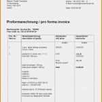 Proforma Rechnung Zoll Vorlage Luxus 20 Proforma Rechnung Schweiz