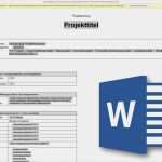 Projektauftrag Vorlage Pdf Genial Projektauftrag Word formular – Projektmanagement Freeware