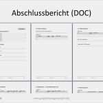 Projektbeschreibung Vorlage Word Beste Projekt Abschlussbericht In Word Mit Vorlage Zum