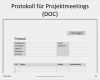Projektmanagement Statusbericht Vorlage Best Of Word Vorlage Zur Erstellung Von Protokollen
