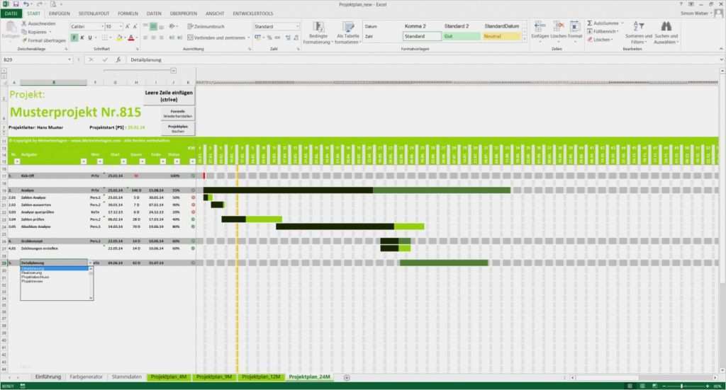Projektplan Excel Vorlage Xls Bewundernswert Projektplan Excel