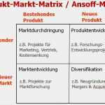 Projektportfoliomanagement Excel Vorlage Elegant Ansoff Matrix Definition Im Projektmanagement Glossar Des