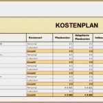 Projektstrukturplan Vorlage Excel Bewundernswert 11 Kostenplan Vorlage Excel Vorlagen123 Vorlagen123