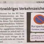 Prüfbericht Vorlage Word Inspiration Bz Deckt Auf Kurzparkzone Beim Kindergarten Verstößt