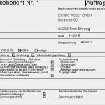 Prüfprotokoll Elektrischer Anlagen Vorlage Großartig Prfprotokoll Fr Wiederholungsprfung