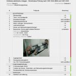 Prüfprotokoll Zveh Vorlage Hübsch Prüfprotokoll Für Elektrische Anlagen Kostenlos Pr Fung