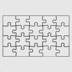 Puzzle Leere Vorlage Elegant Fein Puzzleteil Vorlage Zeitgenössisch Beispiel