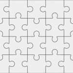 Puzzle Leere Vorlage Fabelhaft Jigsaw Puzzle Leere Vorlage 4 X 5 20 Stück — Stockvektor