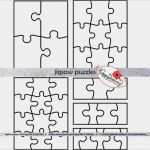 Puzzle Muster Vorlage Fabelhaft Jigsaw Puzzle Vorlage Pdf Und Cliparts Set Lehrer 300 Dpi