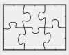 Puzzle Selber Basteln Vorlage Wunderbar White Line Puzzle format A5 Zum Selbst Bemalen 6 Stück