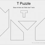 Puzzle Selber Machen Vorlage Kostenlos Elegant Legespiel Tangram Vorlagen Ausdrucken Ausschneiden