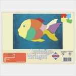 Puzzle Vorlage A4 Erstaunlich Kinder Holz Laubsägevorlage Puzzle Fisch Puzzleteile A4