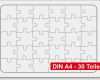 Puzzle Vorlage A4 Luxus Rahmen Blanko Puzzle Blankopuzzle Din A4 29 7 X 21 Cm