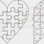 Puzzle Vorlage A4 Zum Ausdrucken Best Of Heart Jigsaw Puzzle Template Collection Dxf Eps Svg Zip
