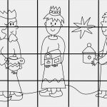 Puzzle Vorlage A4 Zum Ausdrucken Erstaunlich Die Weisen Aus Dem Morgenland Basteln