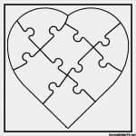 Puzzle Vorlage Kostenlos Ausdrucken Erstaunlich Love Bild Zum Ausmalen Ausmalbildertv
