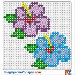 Puzzle Vorlage Kostenlos Ausdrucken Gut Blüten Bügelperlen Vorlage Flowers Perler Bead Pattern