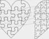 Puzzle Vorlage Kostenlos Ausdrucken Neu Heart Jigsaw Puzzle Template Collection Dxf Eps Svg Zip