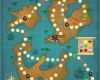 Puzzle Vorlage Vektor Cool Piraten Schatz Insel Karte Spiel Puzzle Vorlage Vektor