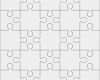 Puzzle Vorlage Vektor Erstaunlich 25 Jigsaw Puzzle Leere Vorlage Oder Schneiden Leitlinien