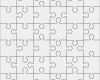 Puzzle Vorlage Vektor Fabelhaft &quot;48 Jigsaw Puzzle Leere Vorlage Oder