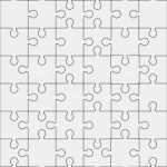 Puzzle Vorlage Vektor Fabelhaft "48 Jigsaw Puzzle Leere Vorlage Oder