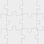 Puzzle Vorlage Vektor Fabelhaft Schön Einzelne Puzzleteil Vorlage Zeitgenössisch