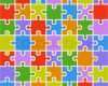 Puzzle Vorlage Vektor Hübsch Jigsaw Puzzle Farbe Teile Vorlage 7 X 7 Stück