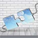 Puzzle Vorlage Vektor Schönste Modernen · Puzzle · Vorlage · Eps · 10 · Textur Vektor