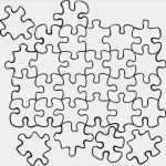 Puzzle Vorlage Vektor Schönste Spiel Satz Puzzle Vektorgrafik