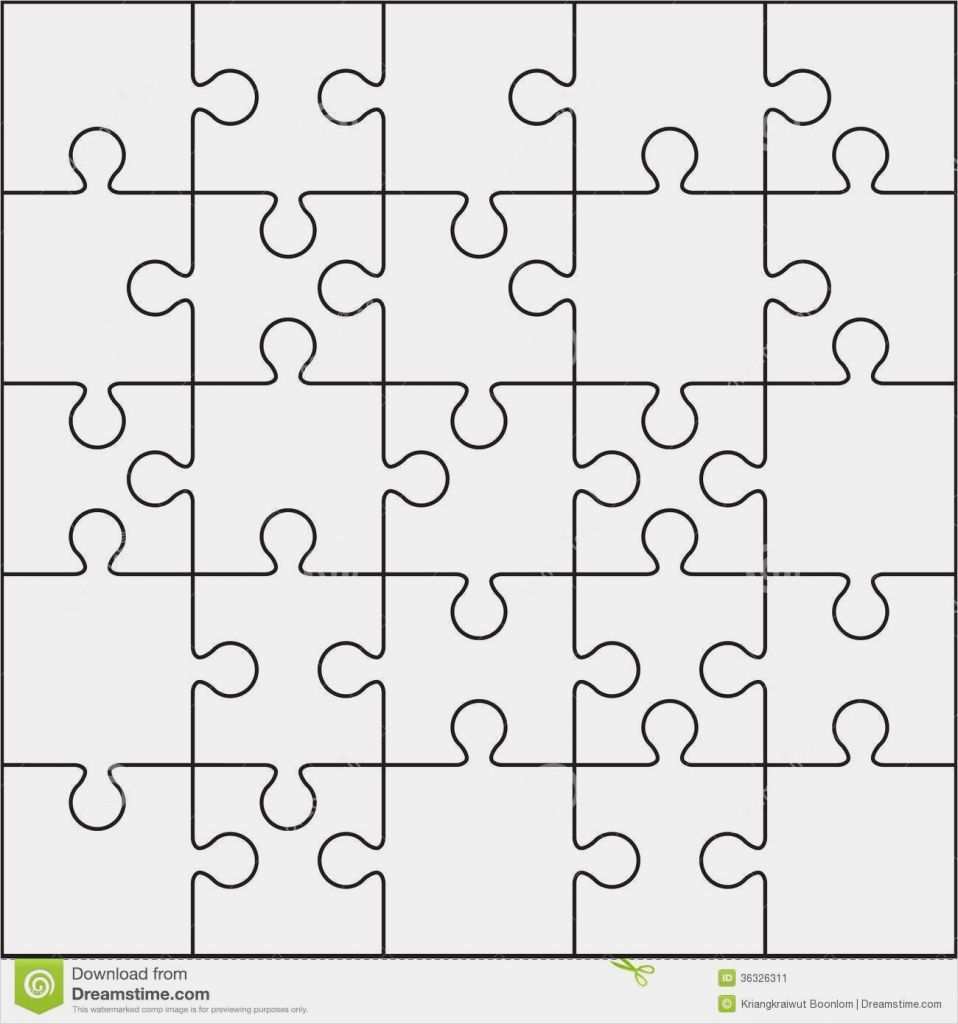 Puzzle Vorlage Word Beste Puzzle Template 25 Pieces Google Search