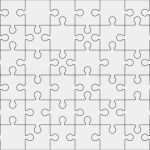 Puzzle Word Vorlage Cool "48 Jigsaw Puzzle Leere Vorlage Oder