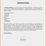 Qualifiziertes Arbeitszeugnis Vorlage Kostenlos Cool 17 Einfaches Arbeitszeugnis Muster Kostenlos