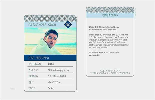 Quartett Vorlage Word Cool Luxus Einladung 30er Geburtstag Und Einladung 30