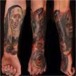 Realistic Tattoo Vorlagen Angenehm Realistic Zombie Tattoo Designs