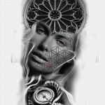 Realistic Tattoo Vorlagen Luxus Womanportrait Portraittattoo Realistictattoo