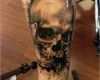 Realistic Tattoo Vorlagen Wunderbar 80 Amazing Example Cool Skull Tattoo Designs Golfian