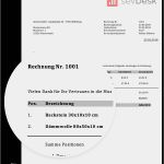 Rechnung Barzahlung Vorlage Neu Rechnungsvorlage Für Word &amp; Excel En Kostenlos