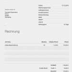 Rechnung Firma Vorlage Elegant Numbers Vorlage Rechnung