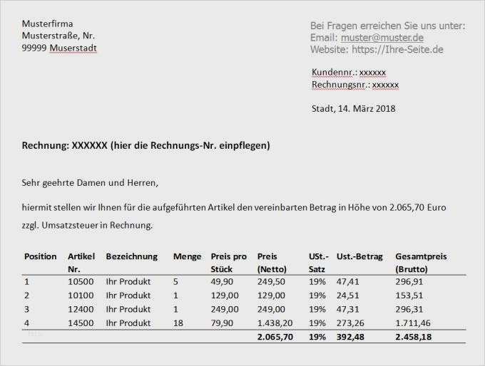 Rechnung Kleinunternehmer Vorlage Word Bewundernswert Eine Rechnung Schreiben – Vorlagen tools Und Tipps
