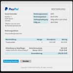 Rechnung Per Email Vorlage Best Of E Mail Rechnungen – Lösungen Für Paypal Geschäftskunden