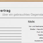 Rechnung Privat An Firma Vorlage Neu Kostenloser Kaufvertrag Für Gebrauchte Gegenstände