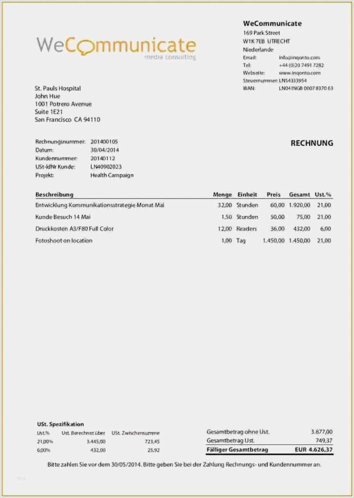 Rechnung Schreiben Vorlage Ohne Umsatzsteuer Fabelhaft Vorlage Rechnung Mit Umsatzsteuer Neuste Rechnung Muster