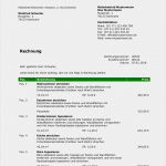 Rechnung Schreiben Vorlage Word Best Of Muster Einer Rechnung