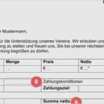 Rechnung Verein Vorlage Cool Rechnungsvordrucke Gratis Rechnung Vorlag